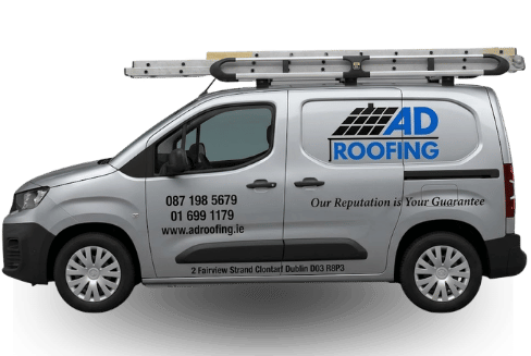 AD Roofing Van