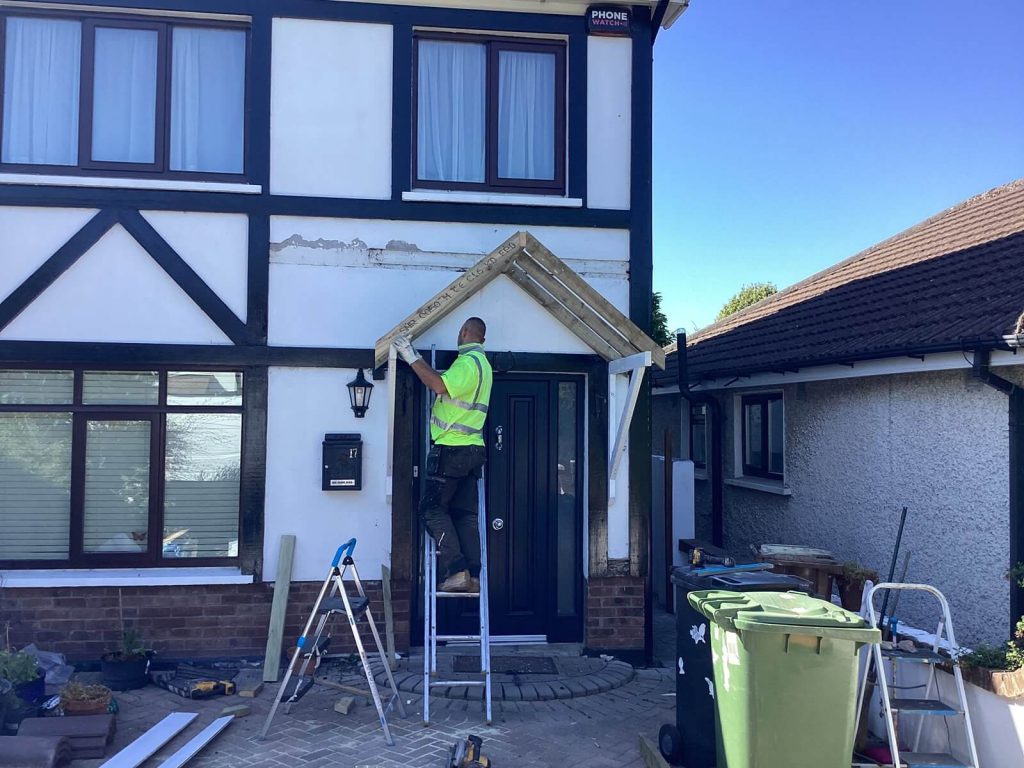 building roof porch