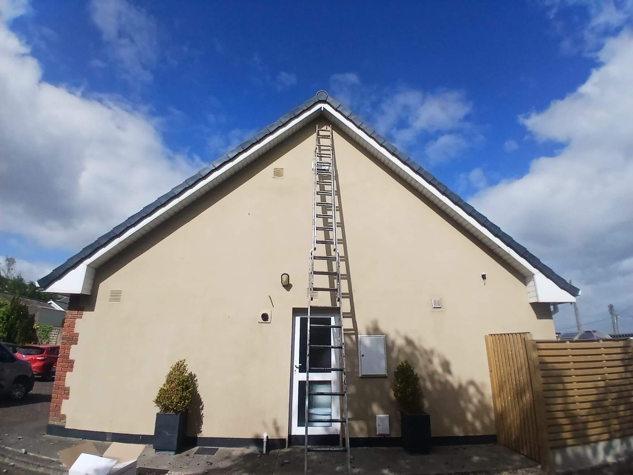 new dry verge installed
