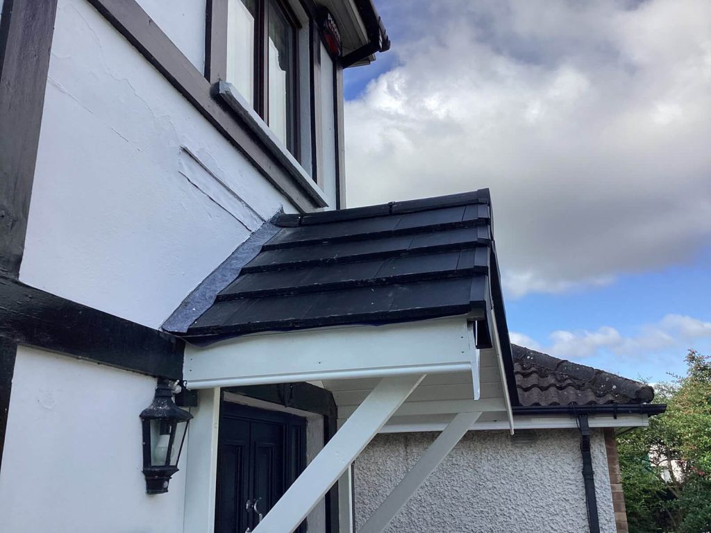 new roof porch