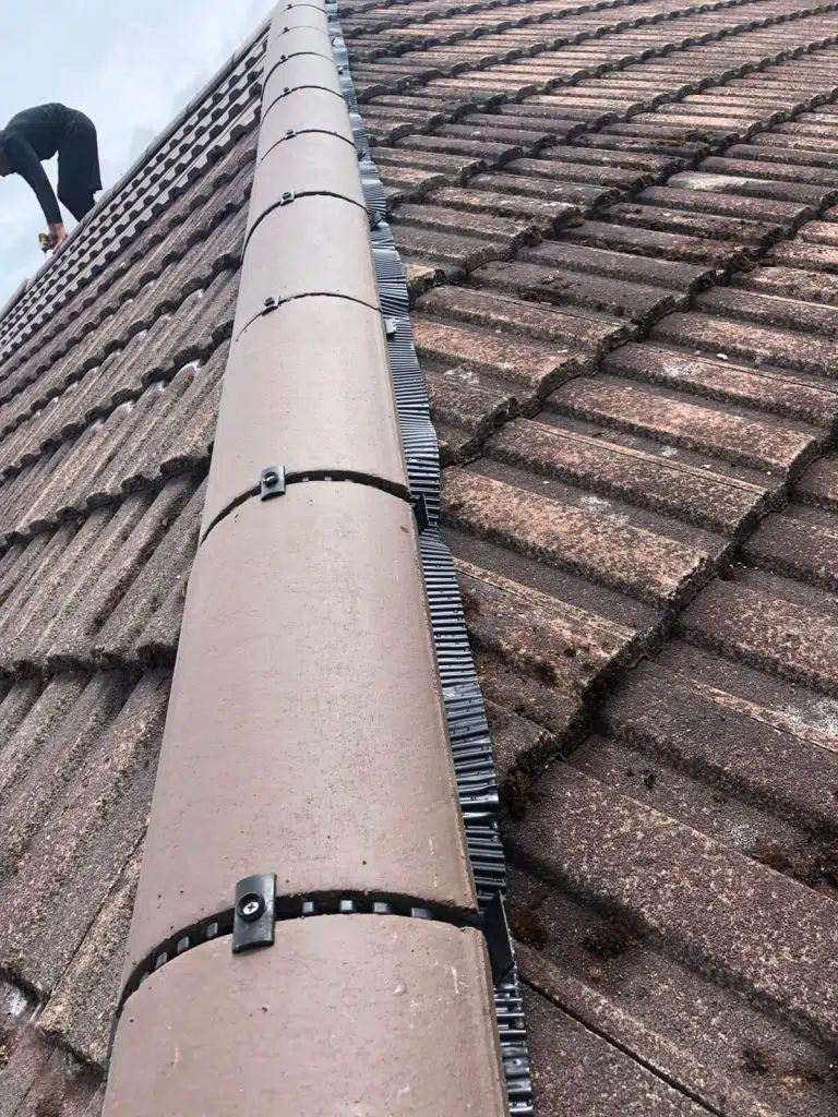 repairing tile ridge repair